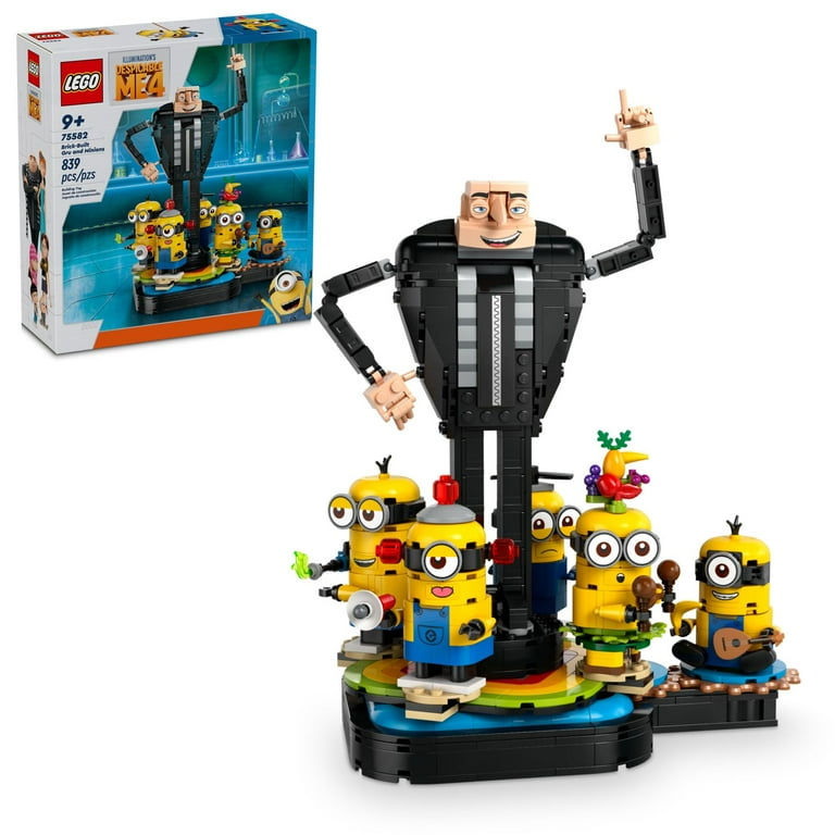 LEGO, Minions Dancing Gru and Minions Set, 839 Pieces, Birthday