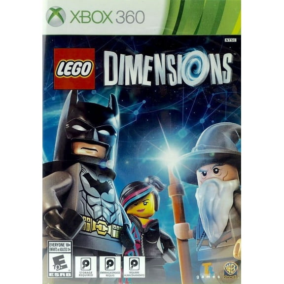 Pre-Owned LEGO Dimensions Adventure Video Game for Xbox 360, 4 Offline Players Physical Parental Controls