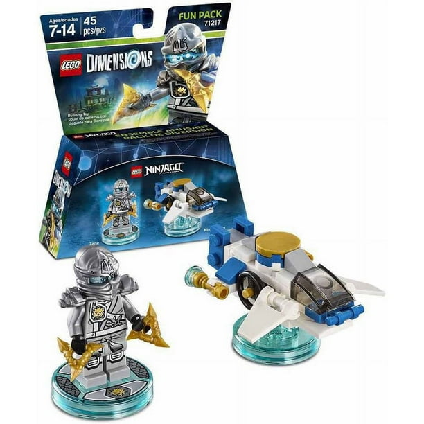 0107セット LEGO Dimensions Zane (LEGO Ninjago) Fun Pack (Universal) - Walmart