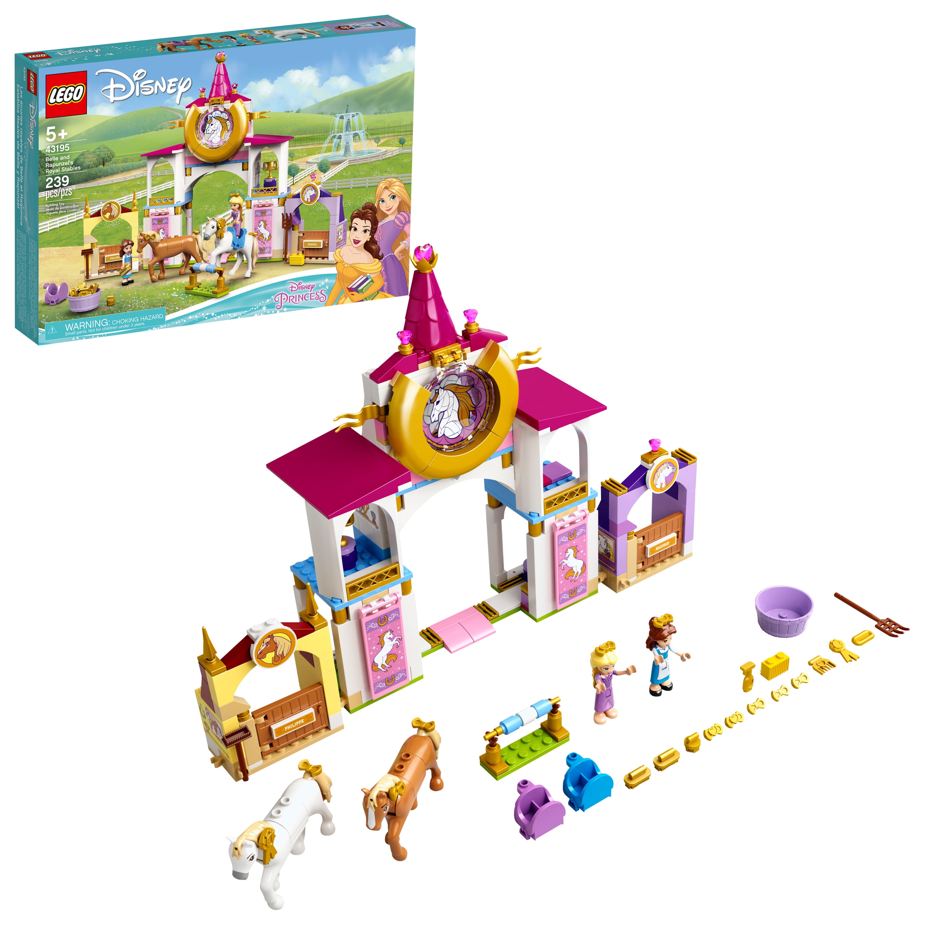LEGO Disney Princess Belle and Rapunzel's Creative Royal Stables