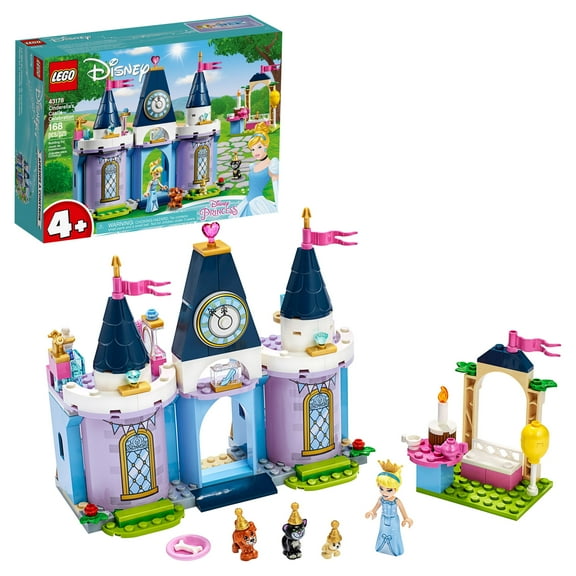 LEGO Disney Cinderellas Castle Celebration 43178 Building Kit (168 Pieces)