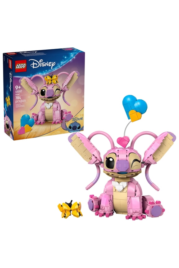 Disney Angel Lilo & Stitch Kids Toy - Room Decor and Building Set for Girls and Boys, Ages 9+ - Gift for Birthdays - 43257