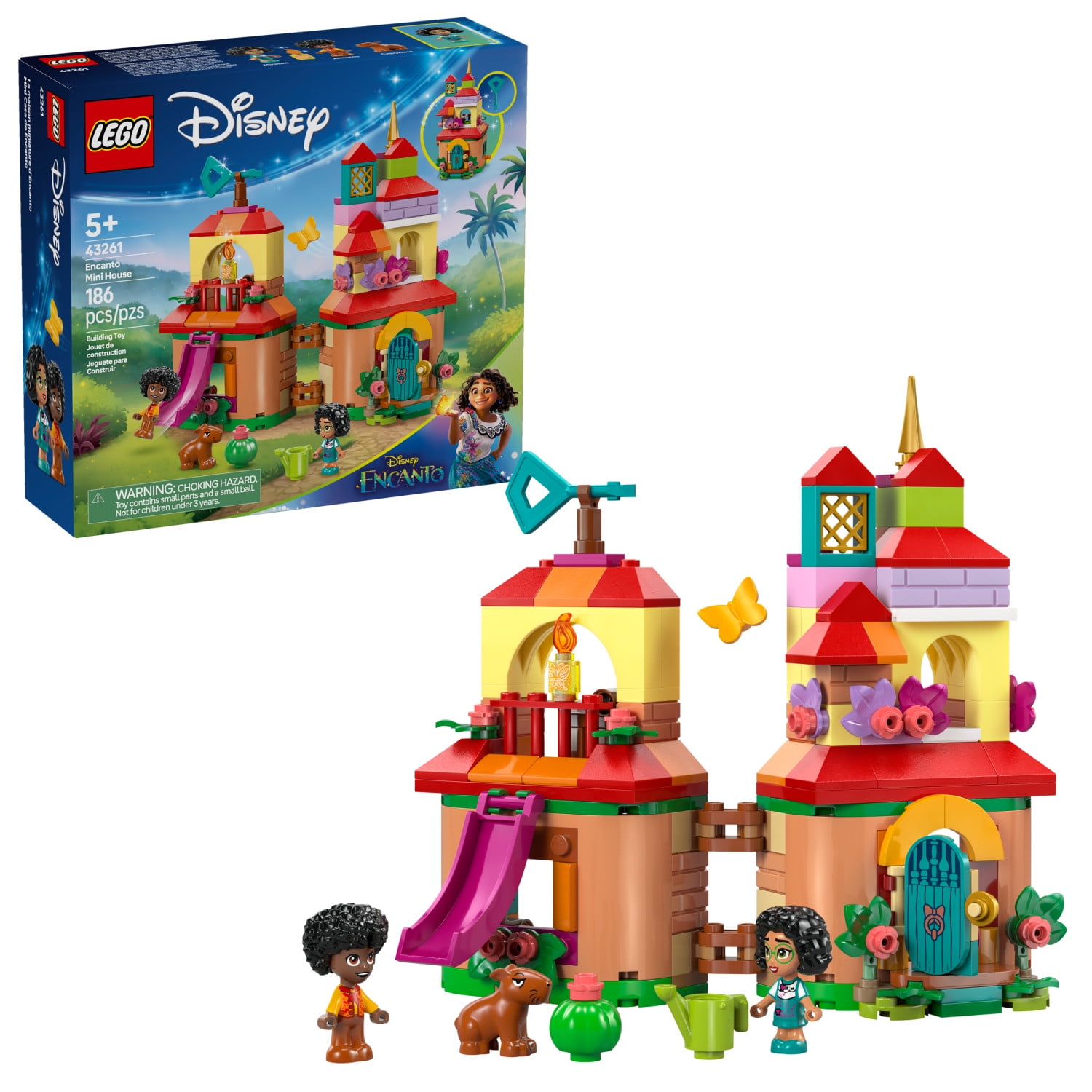 LEGO Disney Encanto Mini House Building Toy Set - Encanto Dollhouse for Girls and Boys, Ages 5+ - Kids Toy for Disney Fans - Gift Idea for Birthdays & Holidays - 43261