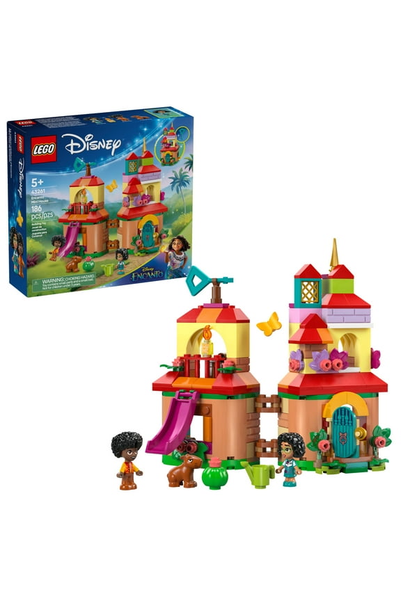 Disney Encanto Mini House Building Toy Set - Encanto Dollhouse for Girls and Boys, Ages 5+ - Kids Toy for Disney Fans - Gift Idea for Birthdays & Holidays - 43261