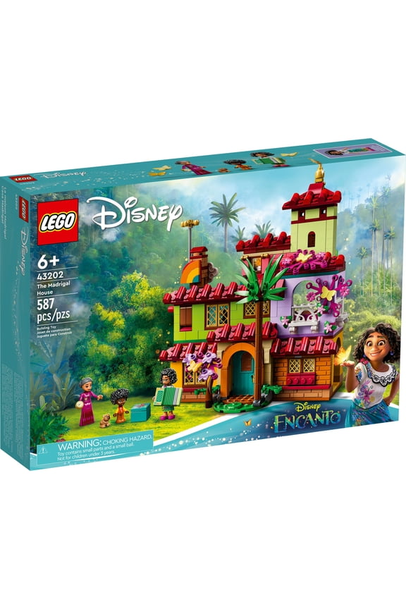 Disney Encanto The Madrigal House 43202 Building Kit; A Top Gift for Kids Who Love Construction Toys and House Play (587 Pieces)