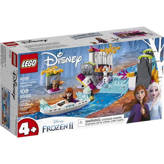 LEGO Disney Frozen II 41165 Anna's Canoe Expedition 108 Piece Building Kit