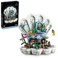 thumbnail image 1 of LEGO Disney The Little Mermaid Royal Clamshell 43225 Collectible Adult Building Set, Gift for Disney Princess Movie Fans Ages 18 and Up, Featuring Ariel, Ursula, King Triton, Sebastian and Flounder, 1 of 7