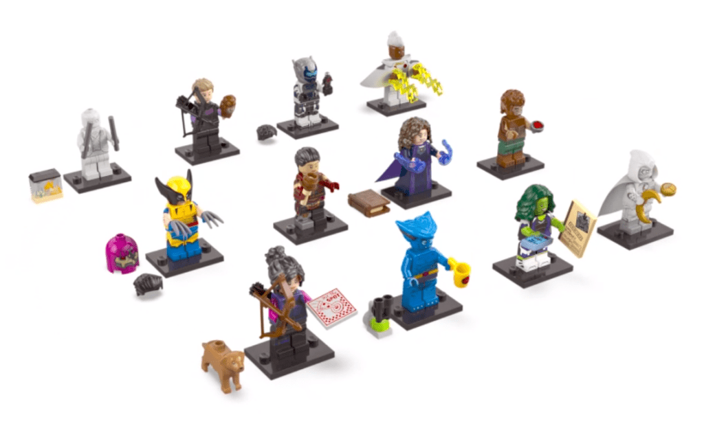LEGO Disney Marvel Superhero Series 2 Collectible Minifigures 71039 Complete Set of 12 Walmart