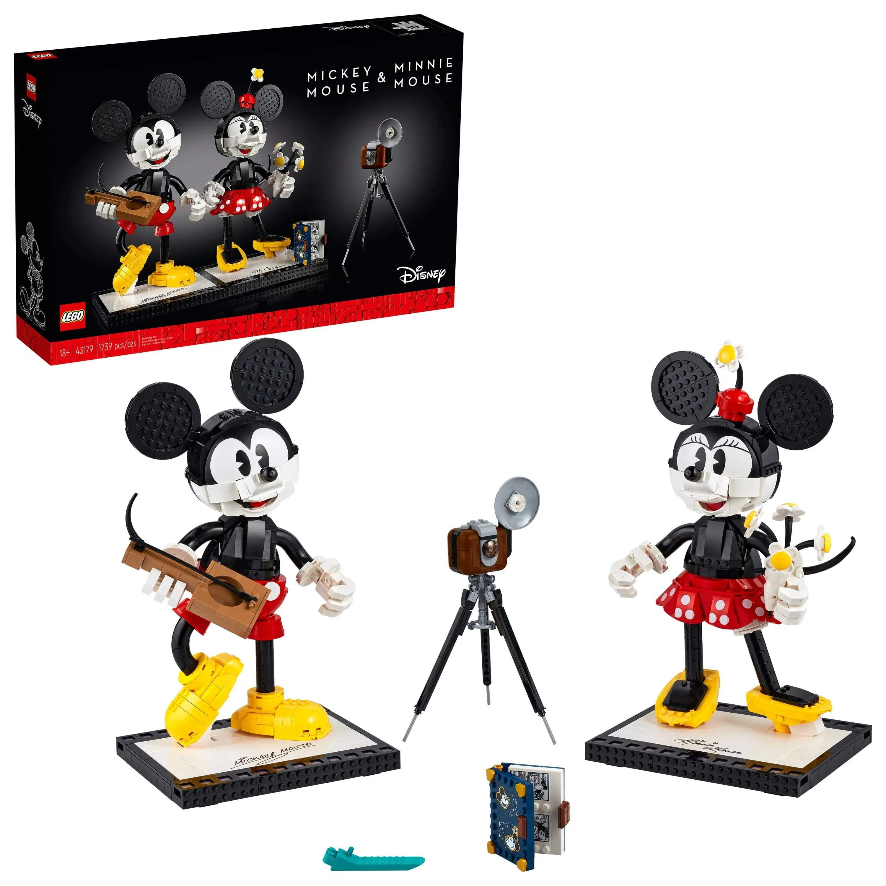 LEGO Disney Mickey Mouse & Minnie Mouse Buildable Characters
