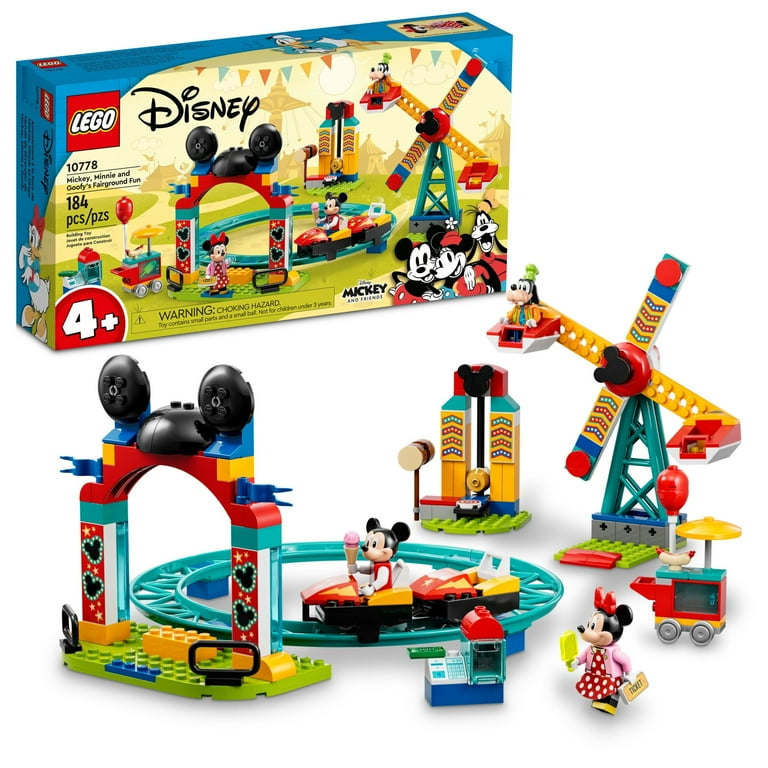 LEGO Disney Mickey Mouse & Goofy's Fairground Fun Play Set 10778