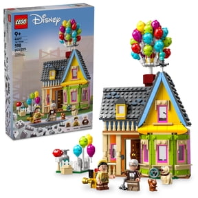 LEGO Disney and Pixar Up House 43217 Disney 100 Celebration Classic Building Toy Set for Kids and Movie Fans Ages 9+, A Fun Gift for Disney Fans and Anyone Who Loves Creative Play