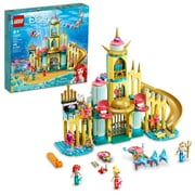 LEGO Disney Princess Ariel s Underwater Palace 43207, Buildable Princess Castle Toy, Disney Gift Idea for Kids, Girls and Boys Aged 6+ with The Little Mermaid Mini-Doll Figure & Dolphin Figures