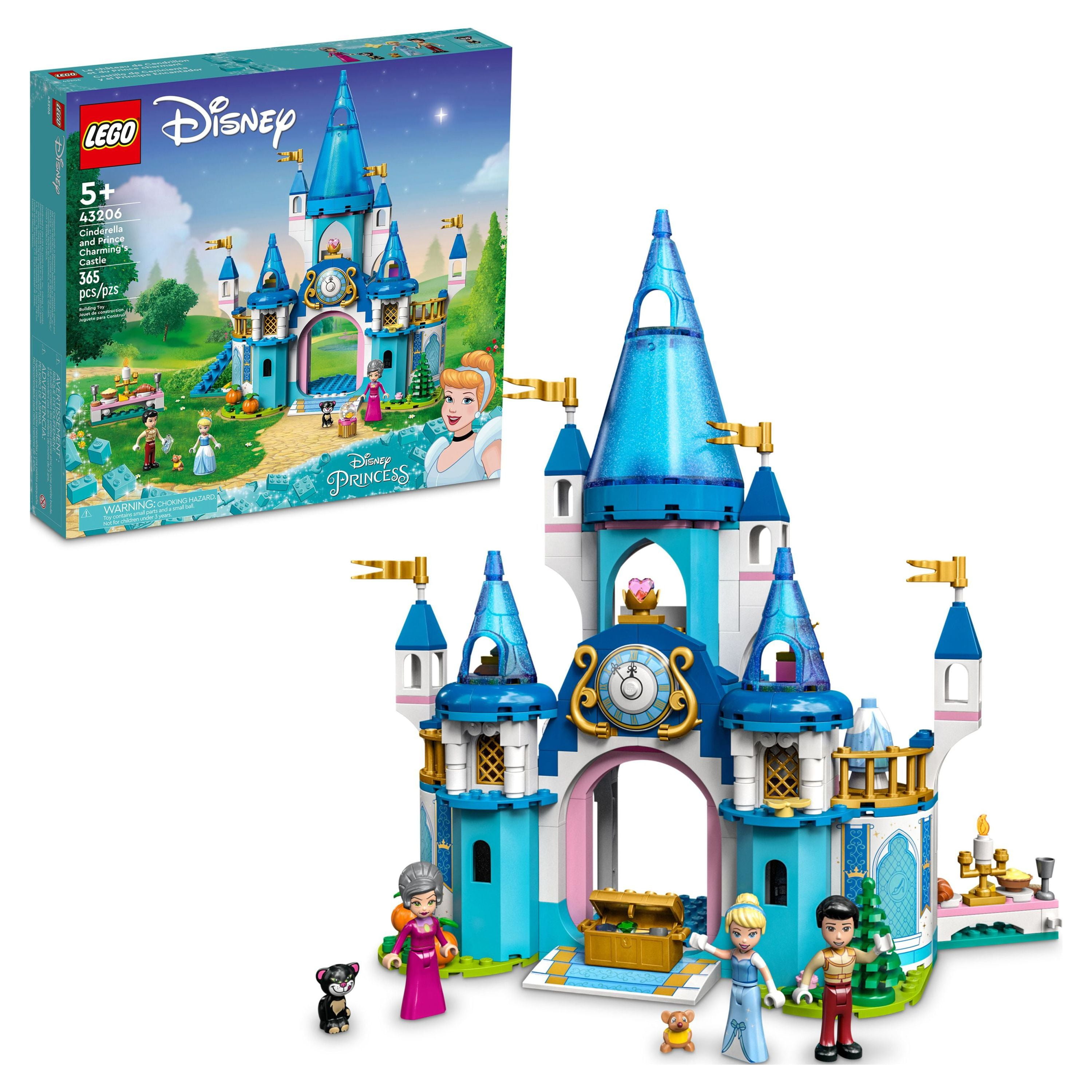 Lego 43206 Disney Princess Cinderella and Prince Charming's Castle
