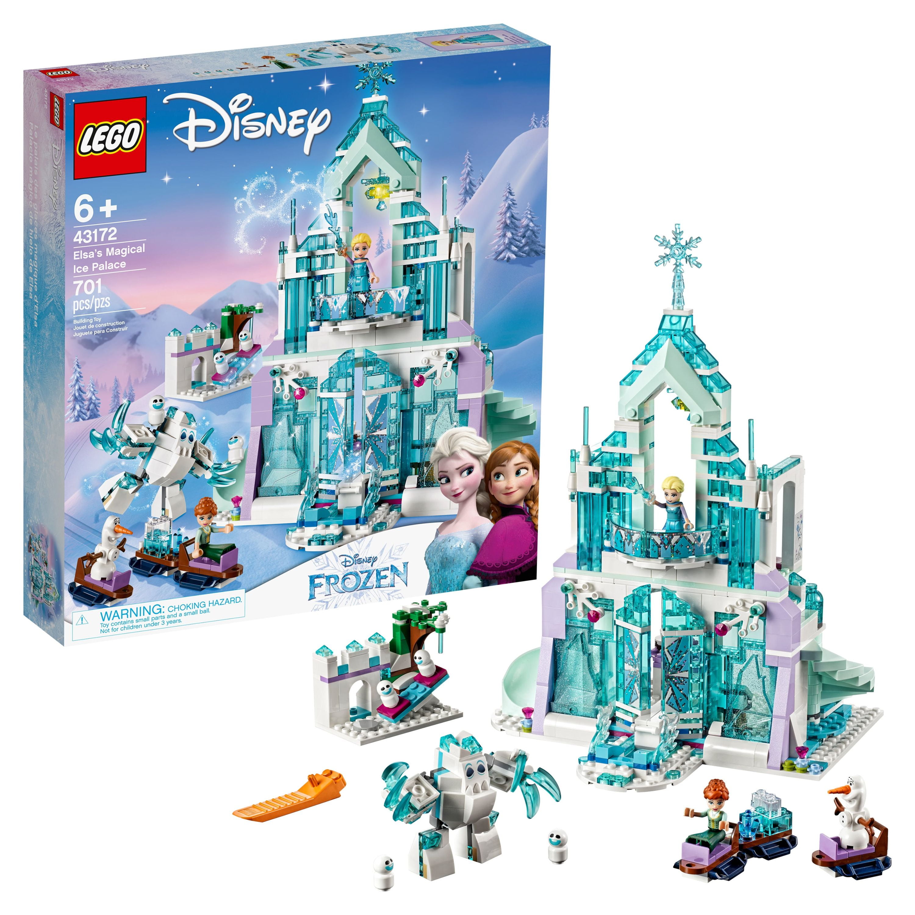 LEGO Disney Princess Il Magico Castello di Ghiaccio di Elsa, Set