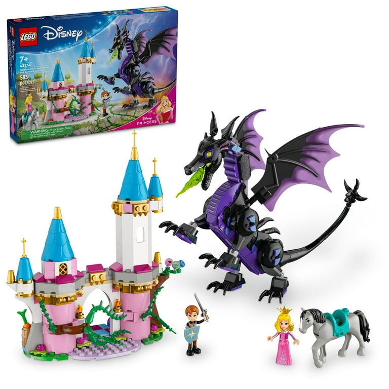 LEGO Disney Princess Maleficent's Dragon Form Building Set for