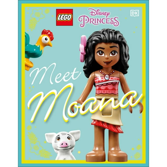 Pre-Owned Lego Disney Princess Meet Moana (Hardcover) 0744028558 9780744028553