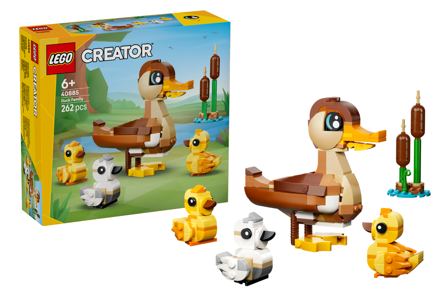 LEGO Duck Family Creator 40885 Building Set (262 Pieces)