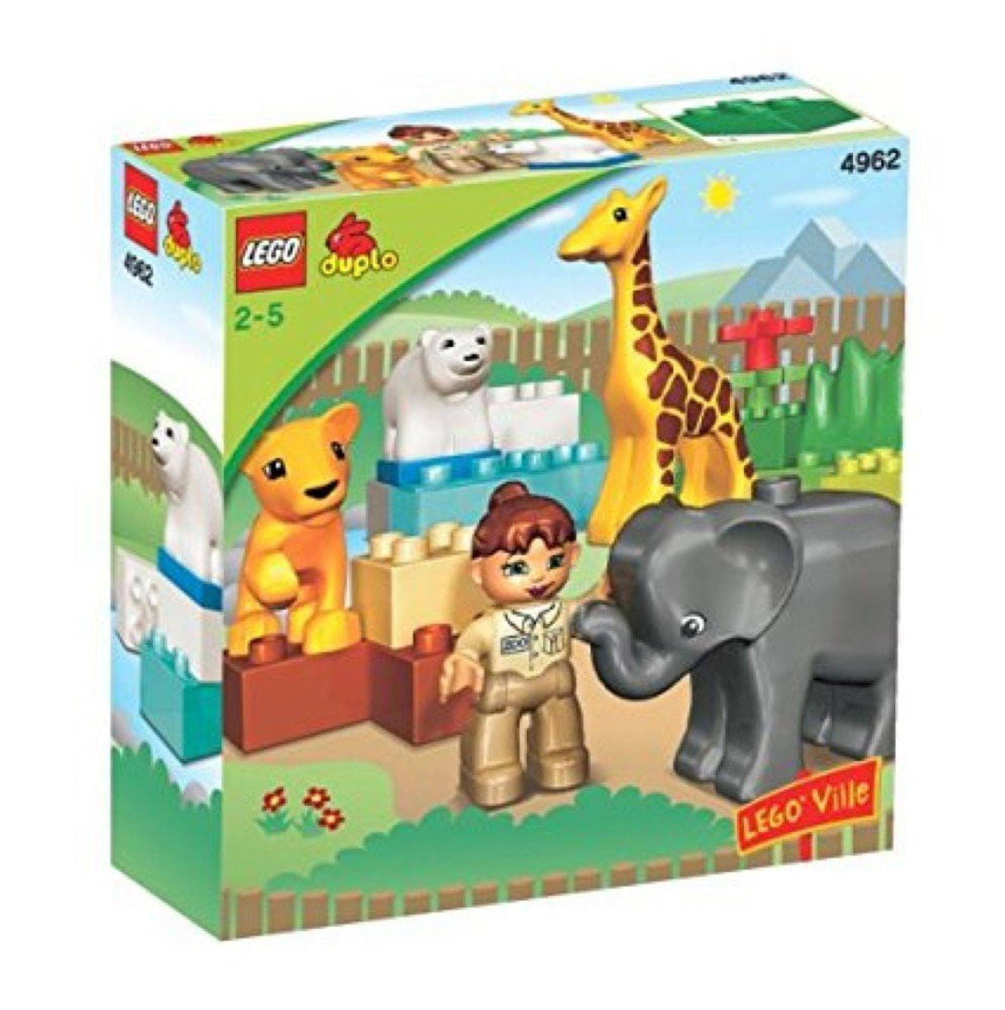LEGO DUPLO Town 4962 Baby Zoo Building Set 
