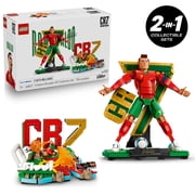 LEGO Editions Cristiano Ronaldo - Collectors Set Co-Pack - Building Toy for Kids - Soccer Collectible - Sports Decor for Boys & Girls, Ages 12+ - Gift for Soccer Fans - 66823
