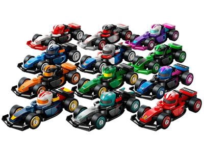 LEGO F1® Collectible Race Cars (71049) COMPLETE SET SEALED
