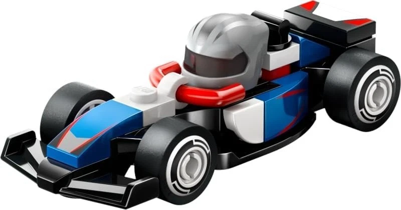 LEGO F1 Collectible Race Cars - VCARB F1 Team Race Car with Driver