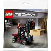 LEGO Forklift with Pallet for 3+ Years Polybag Block Building Set