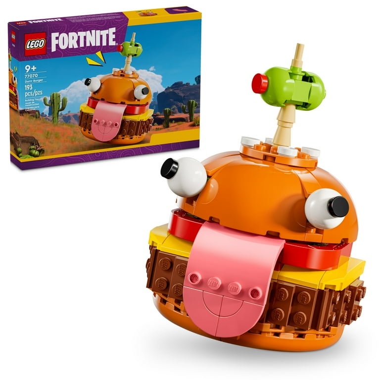 LEGO Durrr Burger Building Set for Kids and Fans, 193 Pieces