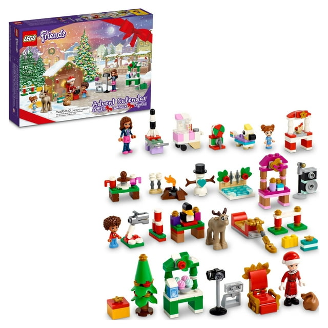 LEGO Friends 2022 Advent Calendar 41706 Building Toy Set (312 Pieces)