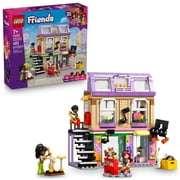 LEGO Friends Music Store & Apartment Building Set - Interactive Storytelling Playset for Girls & Boys, Ages 7+ - Includes Marimba the Corgi Toy - Gift Idea for Birthdays and Music Lovers - 42653