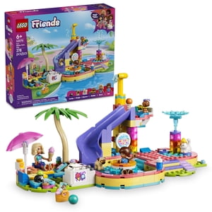 LEGO Friends Día de Diversión en el Parque Acuático - Juguete de Construcción para Niñas y Niños, Mayores de 6 Años - Juguete de Imaginación y Figuras - Regalo para Cumpleaños - 42676