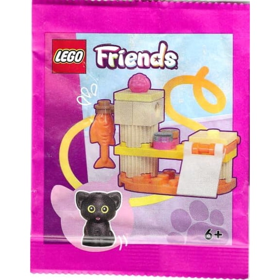 LEGO Friends Accessory Set: Kitten Pluto with Cat Tree (21 pcs)