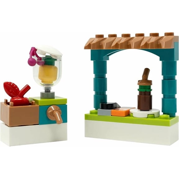 LEGO Friends Accessory Set: Smoothie Booth Beach Mini Set (33 pcs) Ages 6+