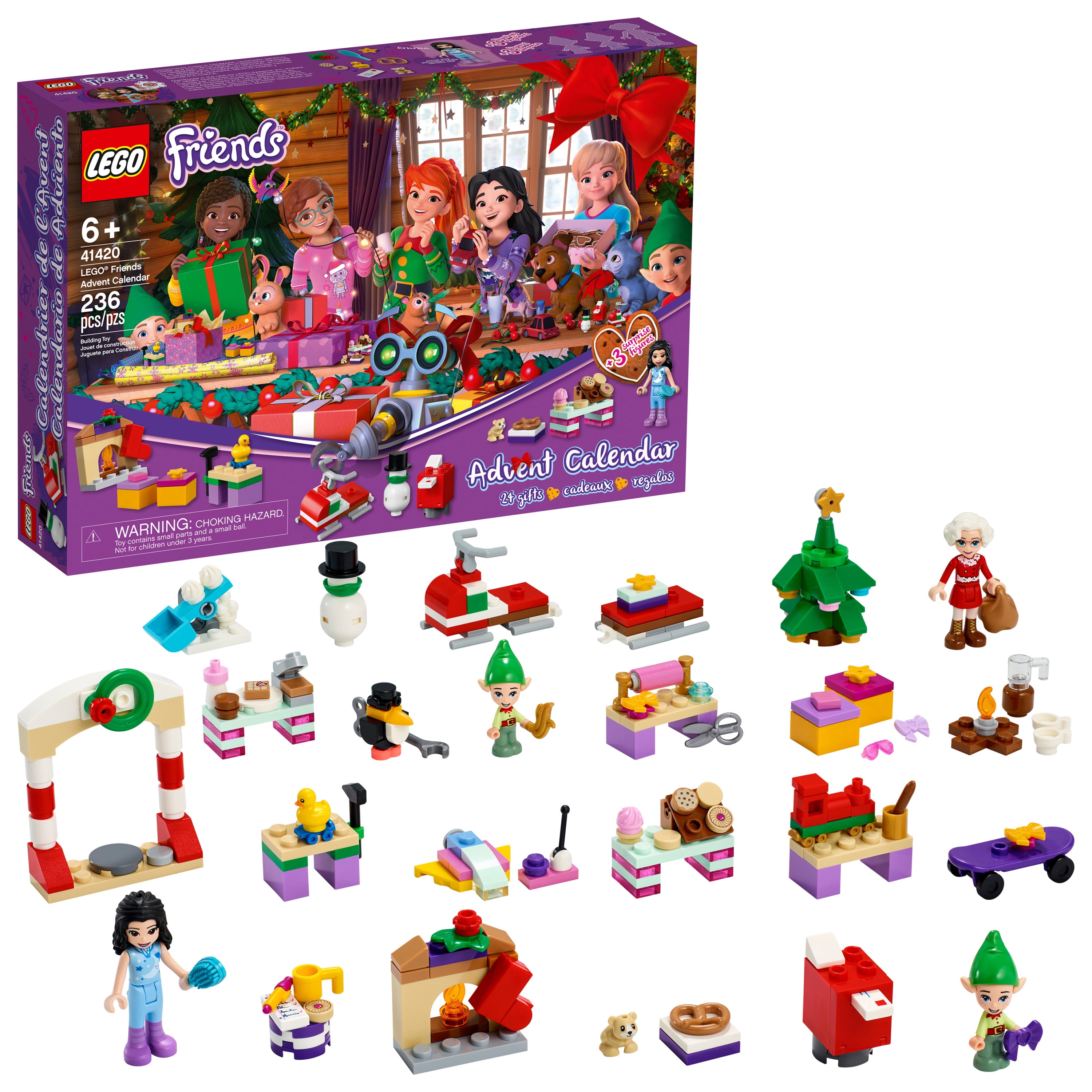 lego-friends-advent-calendar-41420-building-set-236-pieces-walmart