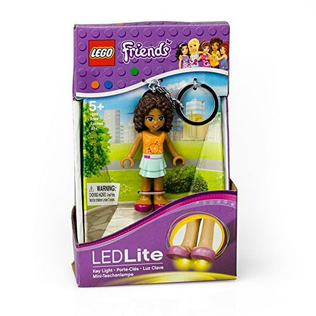 LEGO Friends Andrea Keychain with LED Light, 2.75-Inch