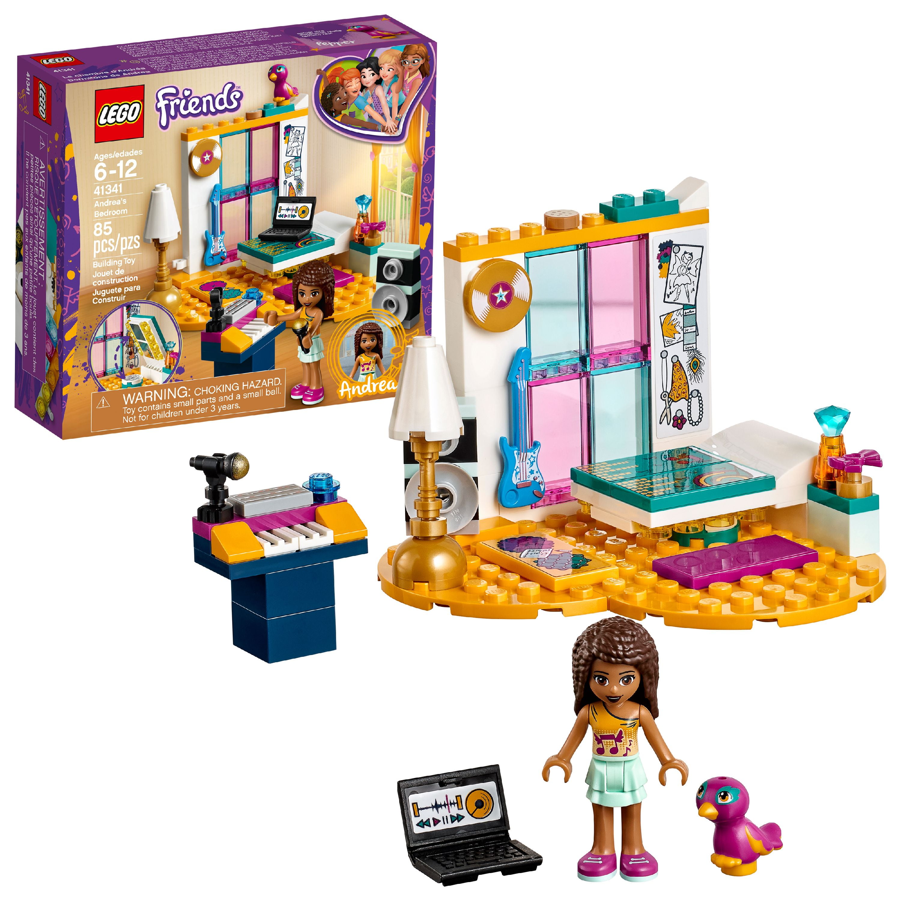 LEGO Friends Andrea's Bedroom 41341 Building Set (85 Pieces