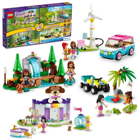 LEGO Friends Buildable 6+ Years Interlocking Block Building Set, 22.99 x 12.01 x 2.95", 587 Count