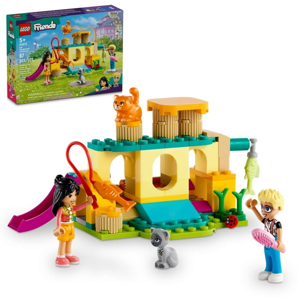 LEGO Friends Cat Playground Adventure - Kindergarten Set - Walmart 