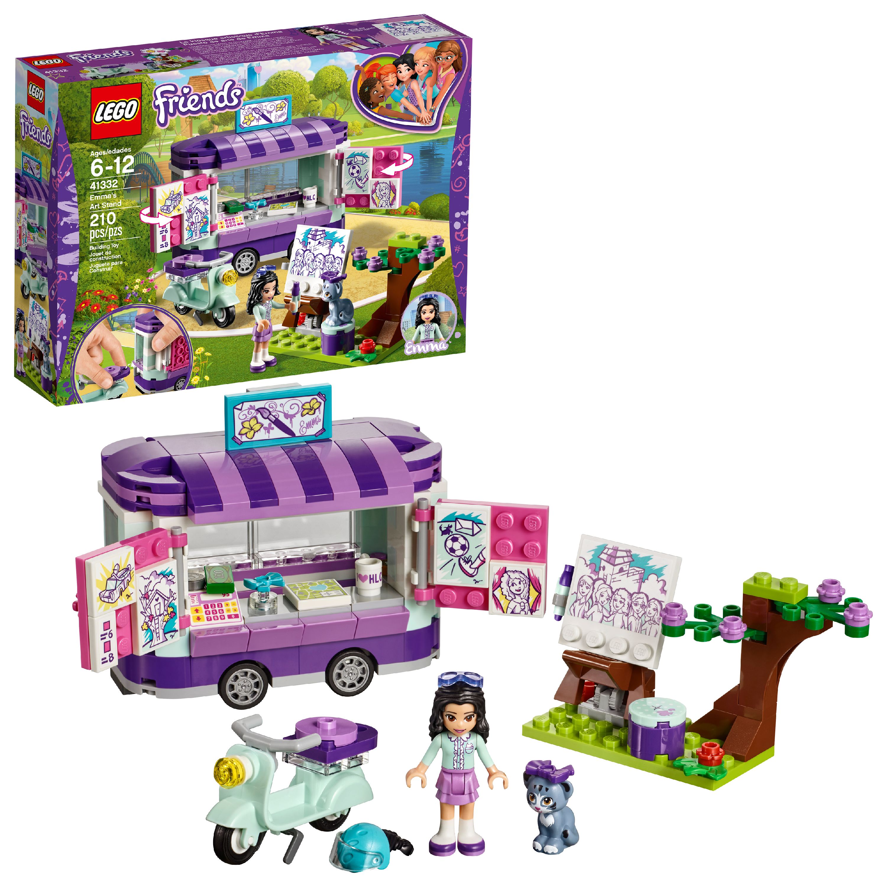 LEGO Friends Emma's Art Stand 41332 - image 1 of 7