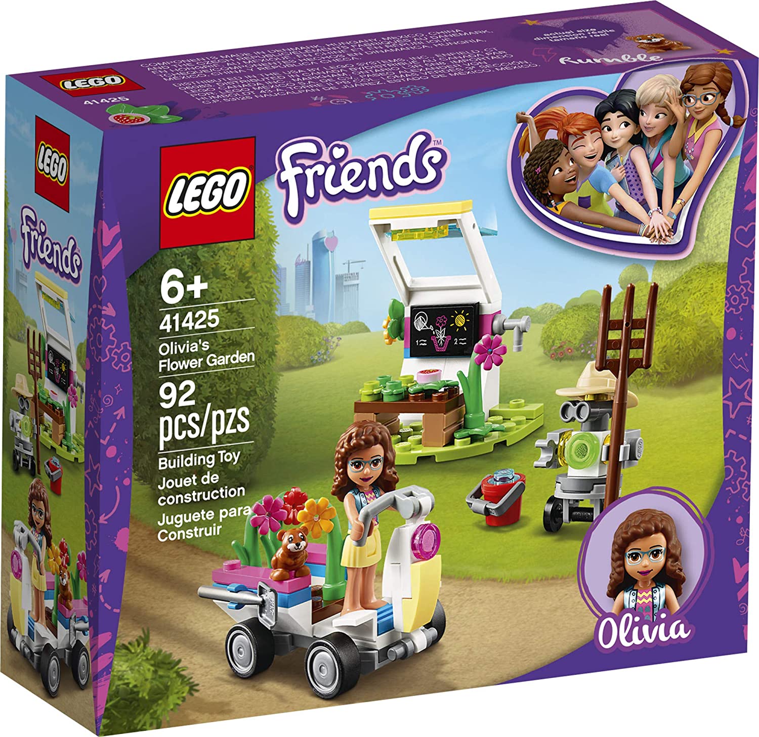 LEGO Friends Emma's Mobile Vet Clinic 41360 Toy Animal Clinic - image 1 of 7