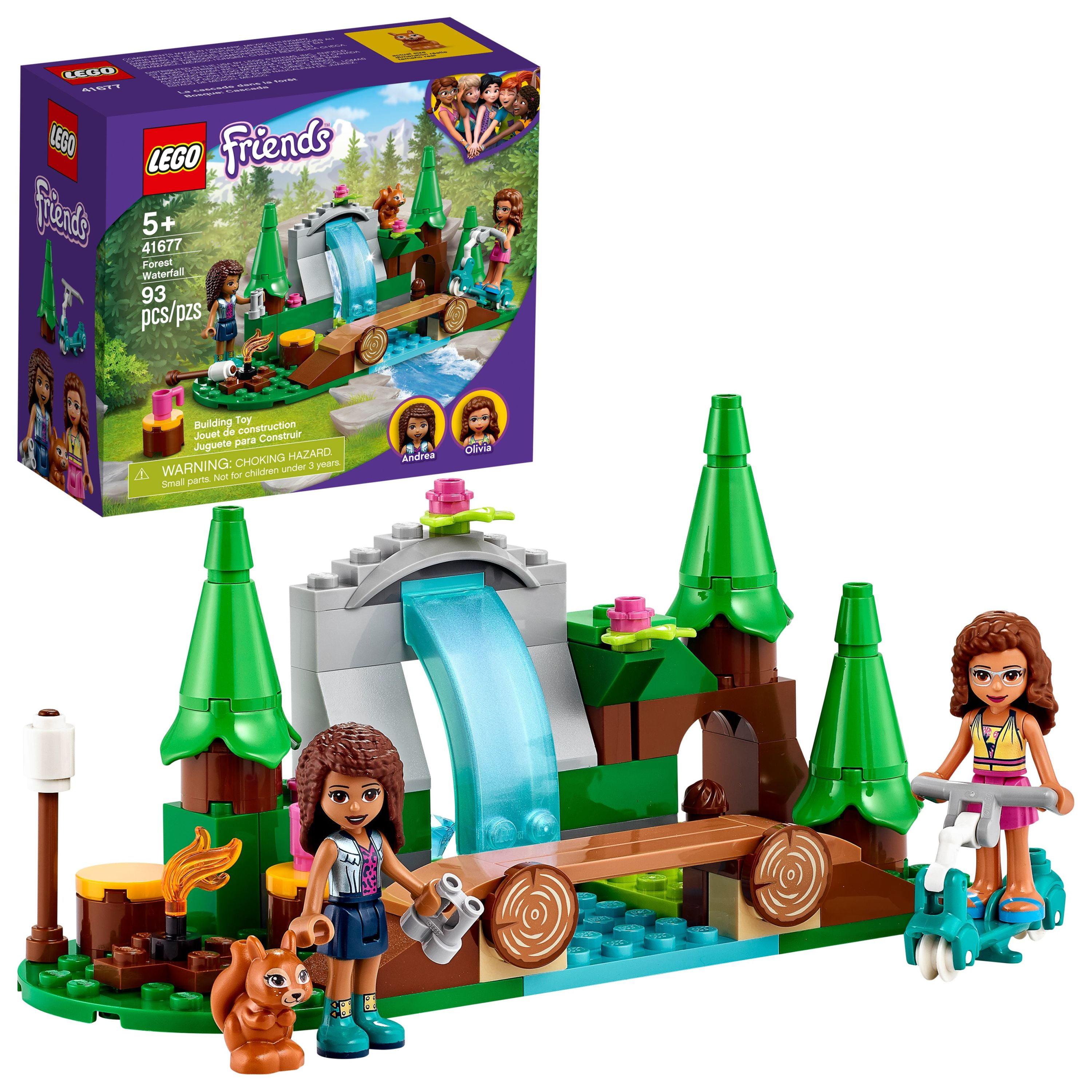 Kritisere Salme Indbildsk LEGO Friends Forest Waterfall Camping Adventure Set 41677, Building Toys  with Andrea and Olivia Mini-Dolls, Toys for 5 Plus Year Old Kids, Girls &  Boys, Gift Idea - Walmart.com