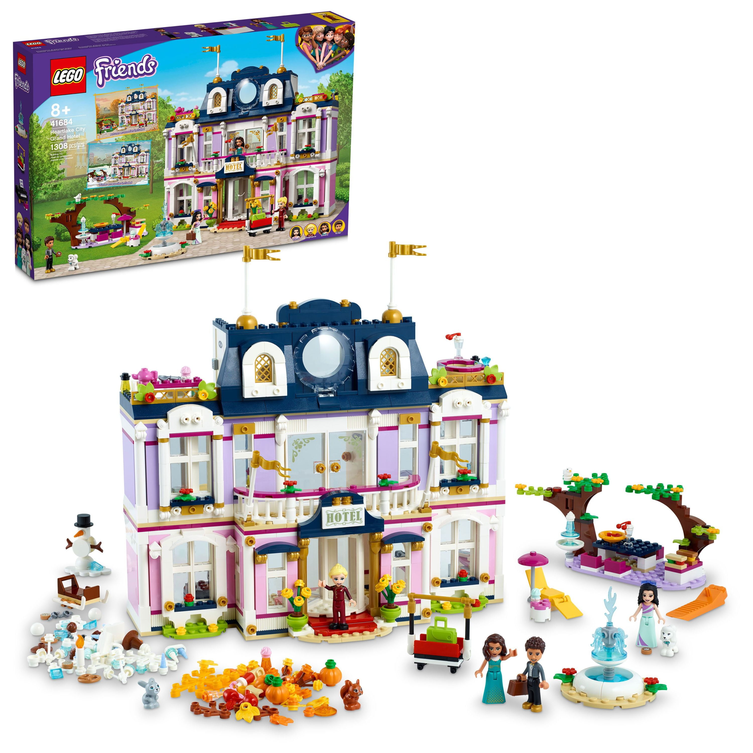 Lade være med opnå Martyr LEGO Friends Heartlake City Grand Hotel 41684 Building Toy; Includes 4  Mini-Dolls (1,308 Pieces) - Walmart.com