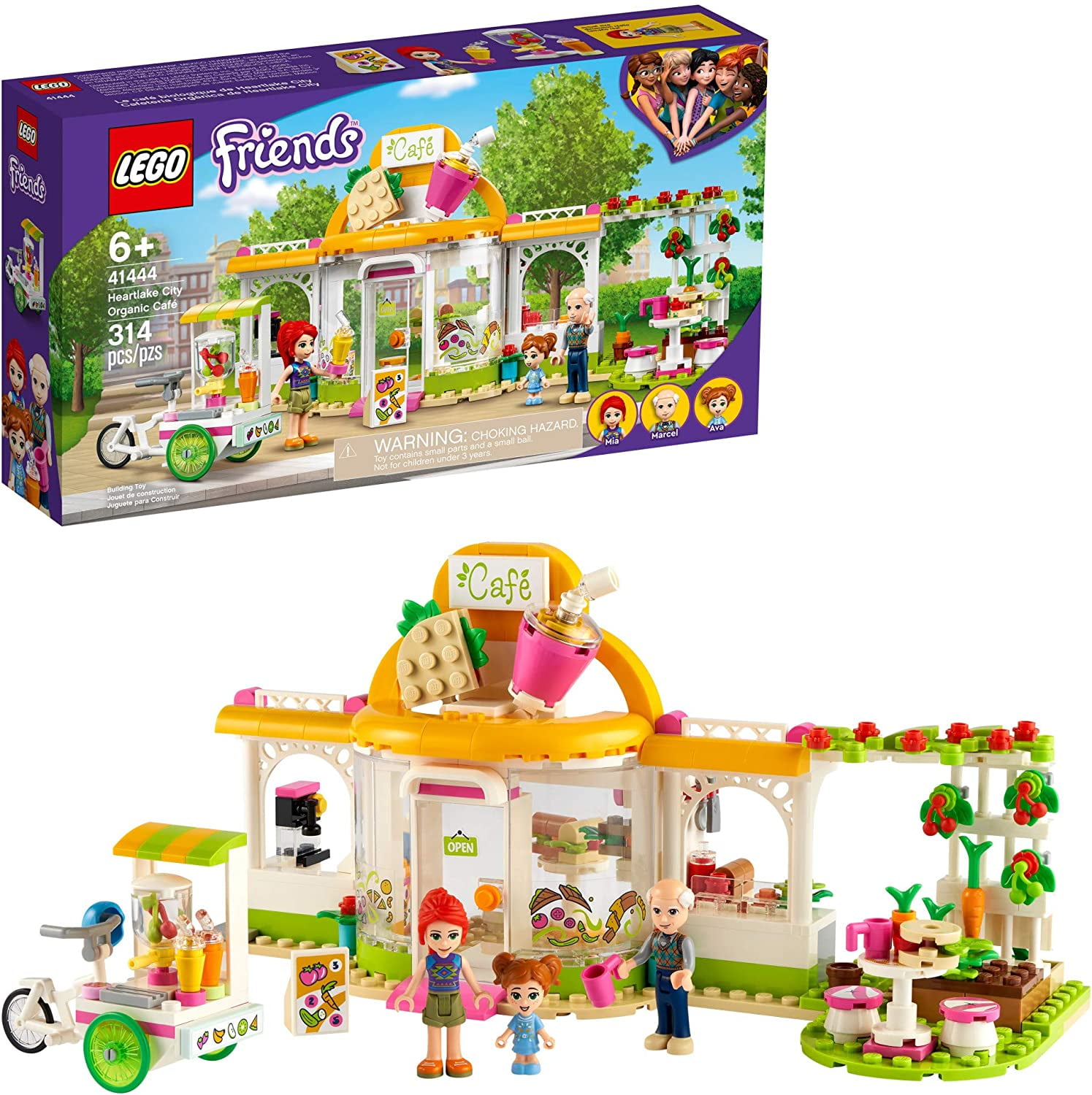 LEGO Friends Heartlake City Organic Café Set 41444 Building Toy