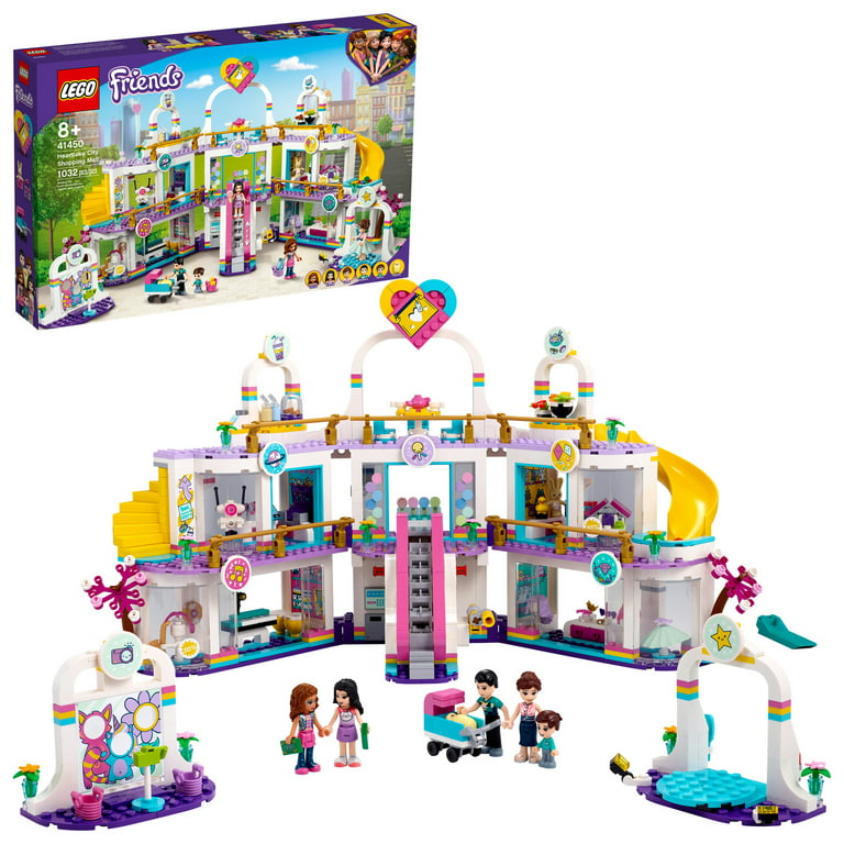Borgerskab biografi Secréte LEGO Friends Heartlake City Shopping Mall 41450 Building Toy for Kids  (1,032 Pieces) - Walmart.com