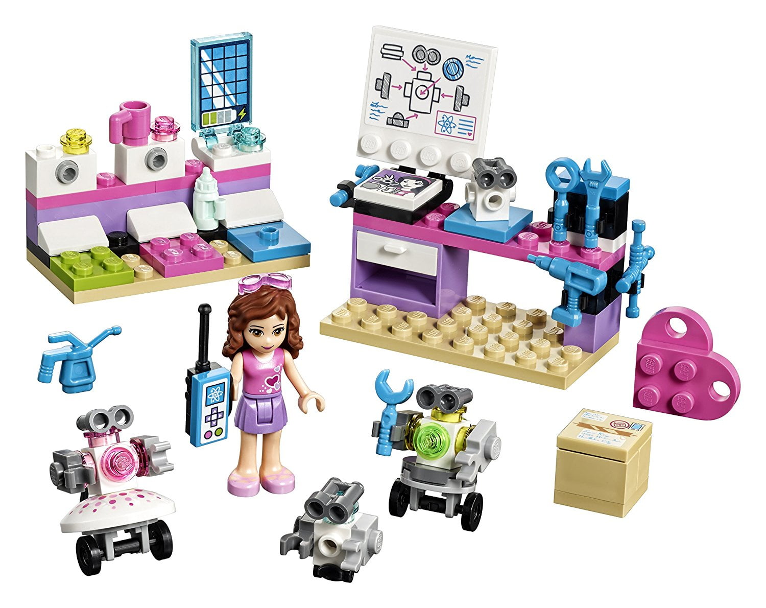 LEGO Friends Olivia's Creative Lab Construir y Crear con Olivia y Su  Laboratorio