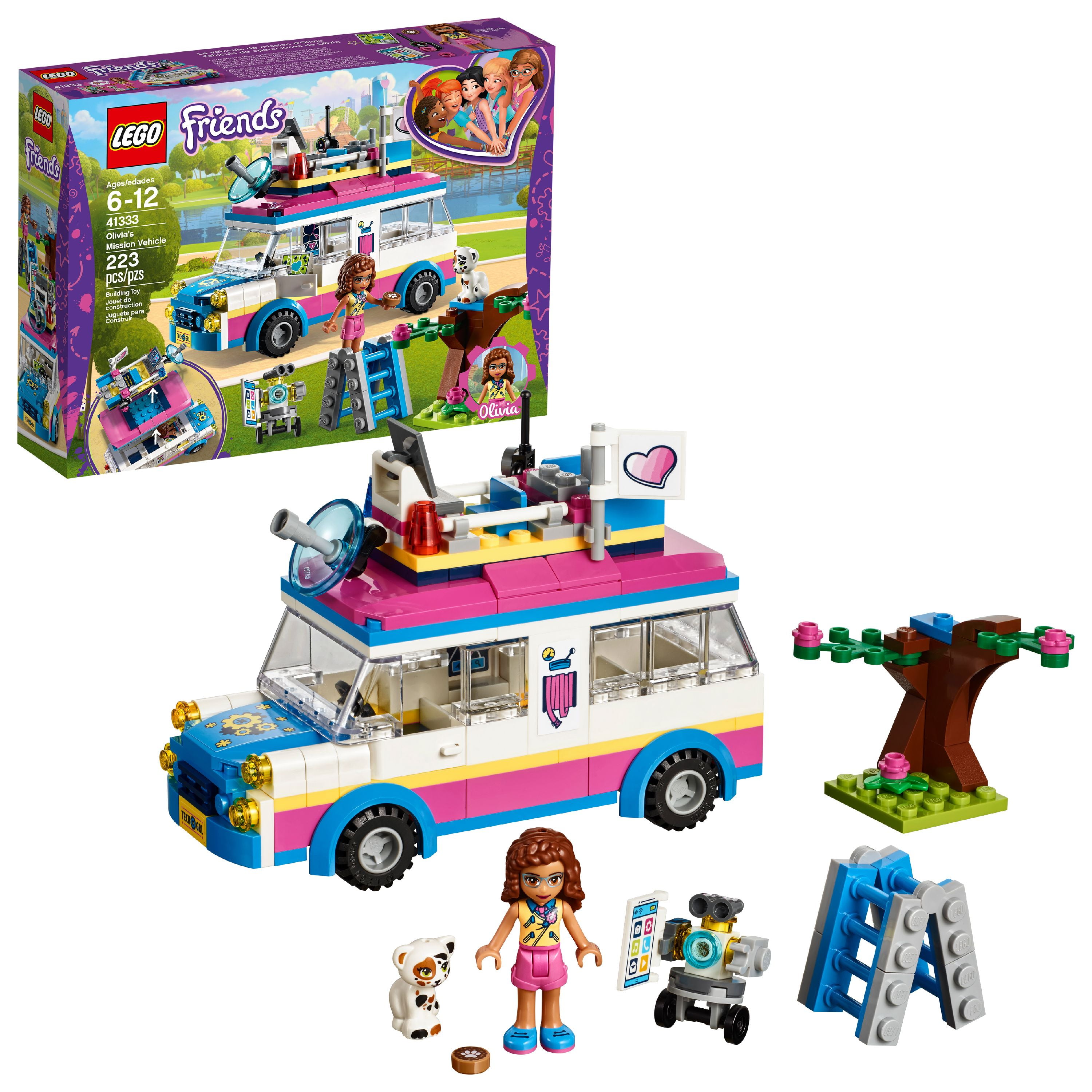 LEGO Friends Olivia s Mission Vehicle 41333 Walmart