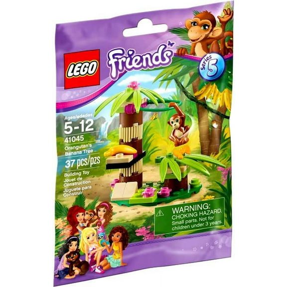 LEGO Friends Orangutans Banana Tree 41045 Building Set (37 Pieces)