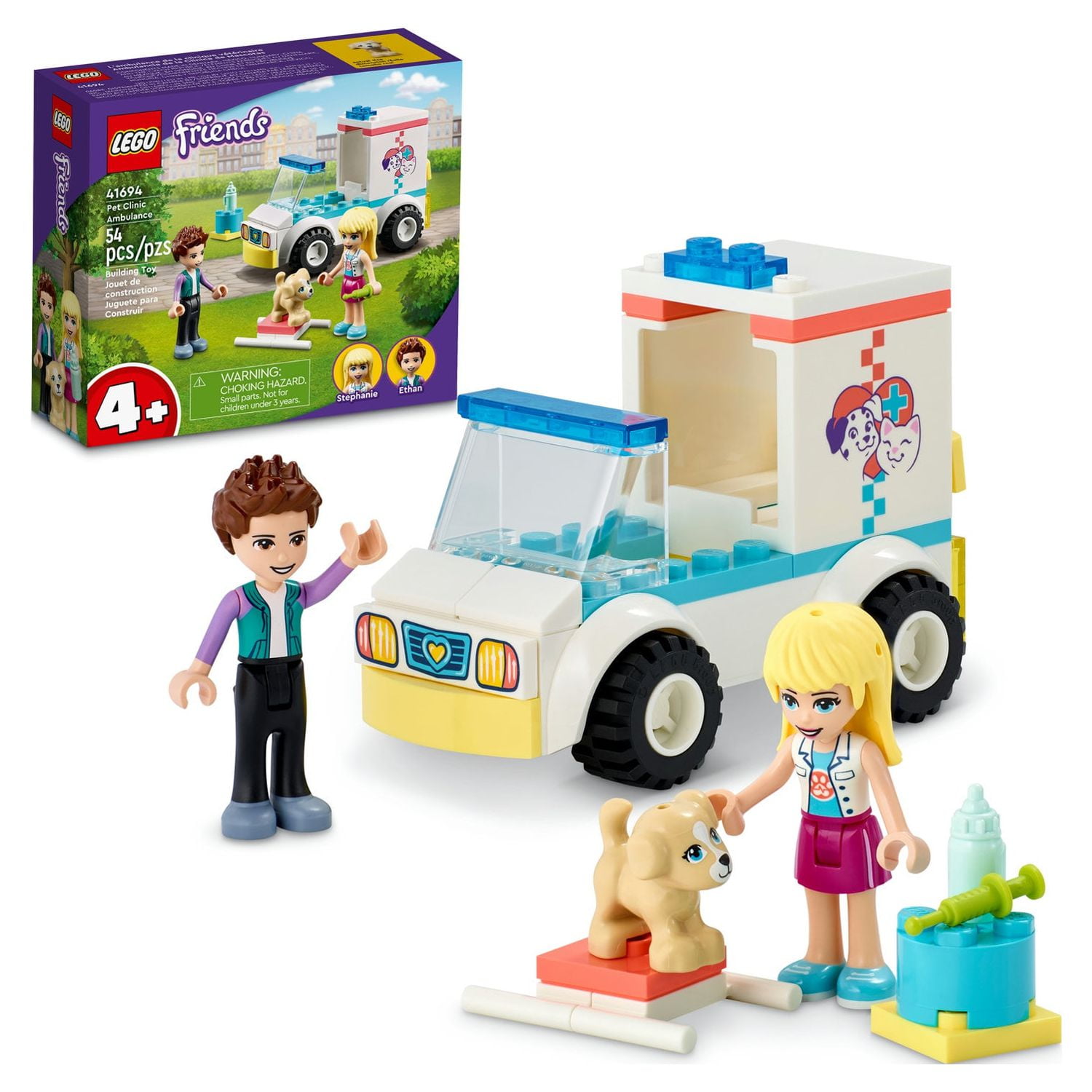 Lego friends pet vet sale