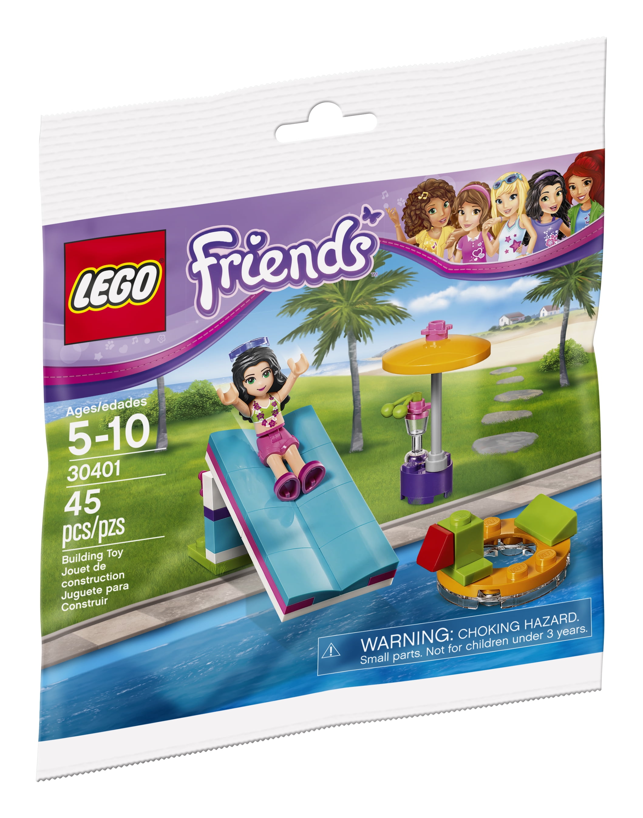 LEGO Friends Pool Foam 30401 Walmart.com