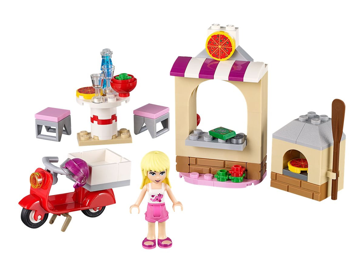 LEGO Friends Stephanie's Pizzeria Interlocking Block Building Set