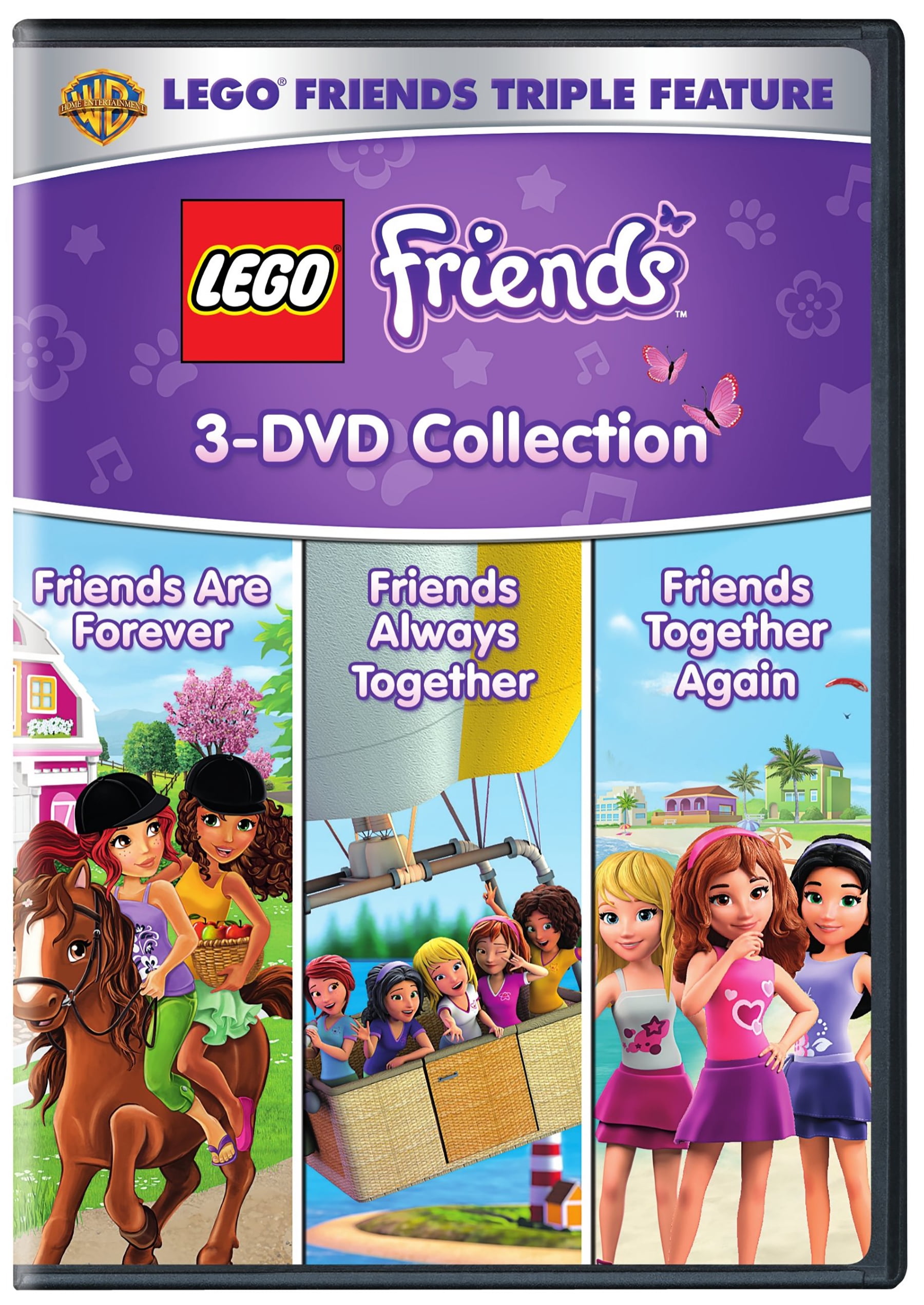 LEGO Friends Triple Feature DVD, Family, Children, 88 mins